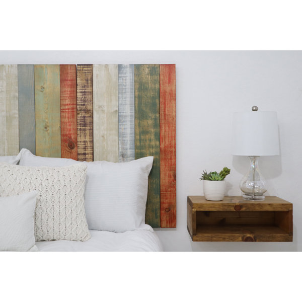 Dakota Fields Knobel Solid Wood Panel Headboard Mounts on Wall Wayfair